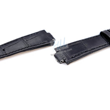 Carica l&#39;immagine nel visualizzatore di Gallery, Compatible with Ulysse Nardin Marine Tourbillon Strap 23mm Alligator leather strap - HU Watch strap
