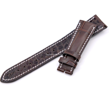 Load image into Gallery viewer, Compatible with Patek Philippe Annual Calendar 5146G Watch Strap 20mm 21mm Alligator leather strap - HU Watch strap
