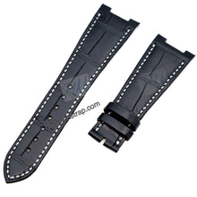 Load image into Gallery viewer, compatible Patek Philippe Nautilus 5712 5711 Strap 25mm Alligator leather strap - HU Watch strap
