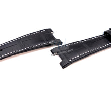 Load image into Gallery viewer, compatible Patek Philippe Nautilus 5712 5711 Strap 25mm Alligator leather strap - HU Watch strap
