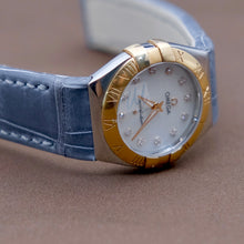 Load image into Gallery viewer, Genuine Alligator Compatible with Omega Constellation Ladies 35mm Watch Strap 18mm - HU Watch strap
