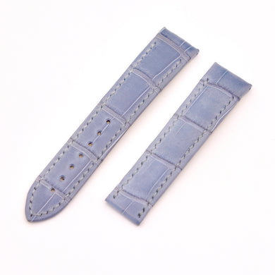 Genuine Alligator Compatible with Omega Constellation Ladies 35mm Watch Strap 18mm - HU Watch strap