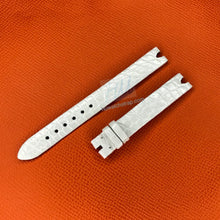 Load image into Gallery viewer, Genuine Alligator Compatible with Omega dish flying surface diameter: 27.4 mm  Watch Strap 12mm - HU Watch strap

