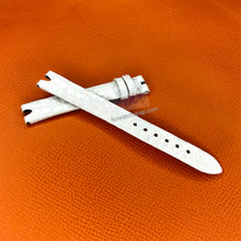 Load image into Gallery viewer, Genuine Alligator Compatible with Omega dish flying surface diameter: 27.4 mm  Watch Strap 12mm - HU Watch strap

