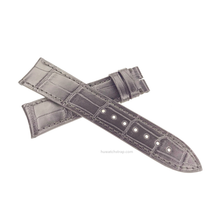 Load image into Gallery viewer, Alligator strap Compatible with JaegerLeCoultre esMaster Ultra Thin Moon Watch Strap 21mm - HU Watch strap
