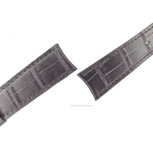 Load image into Gallery viewer, Alligator strap Compatible with JaegerLeCoultre esMaster Ultra Thin Moon Watch Strap 21mm - HU Watch strap
