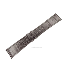 Carica l&#39;immagine nel visualizzatore di Gallery, Alligator strap Compatible with JaegerLeCoultre esMaster Ultra Thin Moon Watch Strap 21mm - HU Watch strap
