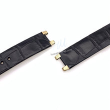 Charger l&#39;image dans la galerie, Genuine Alligator Compatible with Omega dish flying surface diameter: 34mm  Watch Strap 16mm - HU Watch strap

