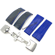 Load image into Gallery viewer, Alligator strap Compatible with  Corum Big Bubble Magical Watch Strap - HU Watch strap
