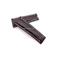 Load image into Gallery viewer, Alligator strap Compatible with Rolex Sky-Dweller Watch Strap - HU Watch strap
