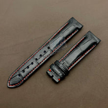 Load image into Gallery viewer, Alligator strap Compatible with  Glashütte Original Senator Watch Strap - HU Watch strap
