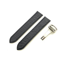 画像をギャラリービューアに読み込む, Alligator strap Compatible with Cartier Tank Solo Watch Strap - HU Watch strap
