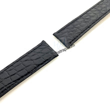 Carica l&#39;immagine nel visualizzatore di Gallery, Alligator strap Compatible with Cartier Tank Solo Watch Strap - HU Watch strap

