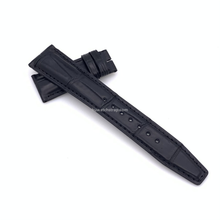 画像をギャラリービューアに読み込む, Genuine Alligator Compatible with IWC  Watch Strap 22mm 20mm - HU Watch strap
