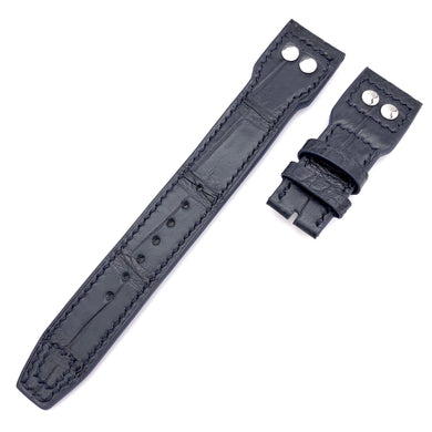 Alligator strap Compatible with IWC Big Pilot Top Gun Watch Strap - HU Watch strap