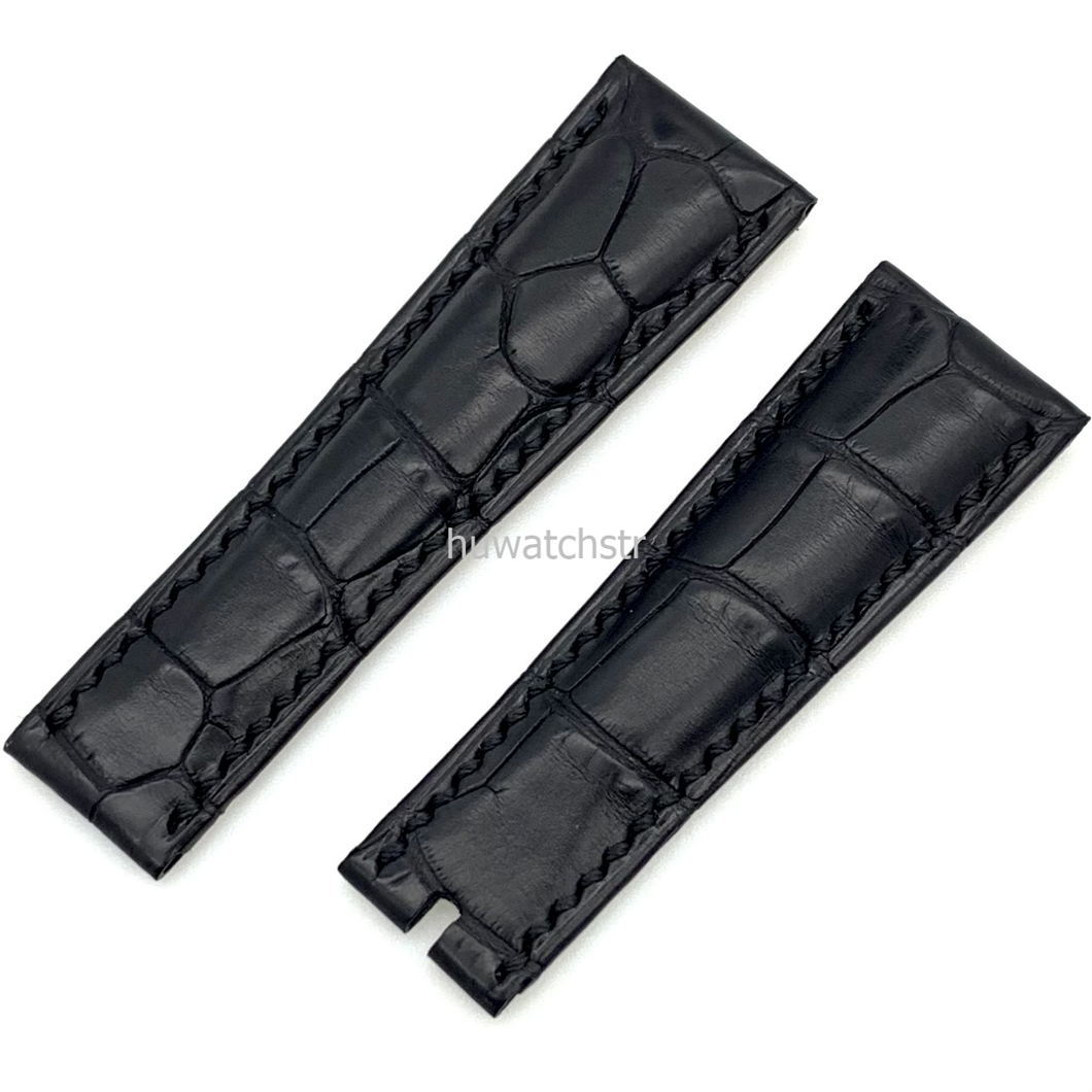 Alligator strap Compatible with Rolex Sky-Dweller Watch Strap - HU Watch strap