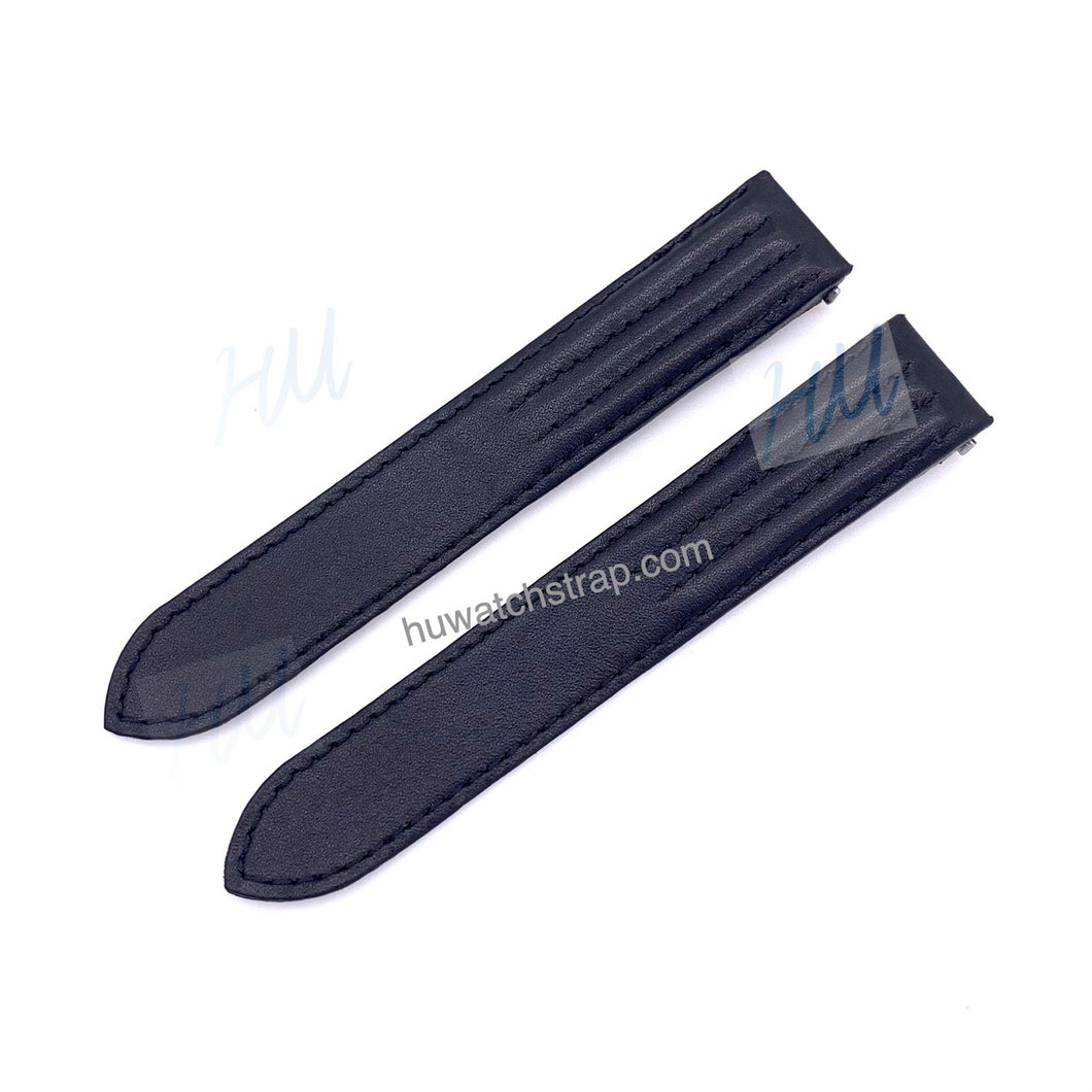 Compatible with Cartier Roadster car series Replacement Calfskin strap - HU Watch strap