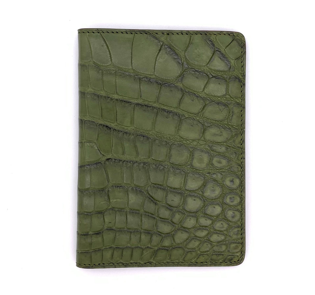 Crocodile Leather Passport clip - HU Watch strap