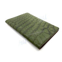 Load image into Gallery viewer, Crocodile Leather Passport clip - HU Watch strap
