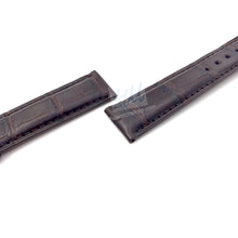 Charger l&#39;image dans la galerie, compatible IWC Portuguese Strap 22mm 21mm 20mm Alligator leather strap - HU Watch strap
