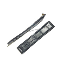 Load image into Gallery viewer, Genuine Alligator Compatible with Omega De Ville X2 37mm  Watch Strap 21mm - HU Watch strap
