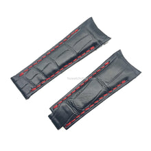 Load image into Gallery viewer, Alligator strap Compatible with Rolex Submariner Date Watch Strap - HU Watch strap
