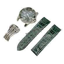 Load image into Gallery viewer, Alligator strap Compatible with Longines HydroConquest Watch Strap - HU Watch strap
